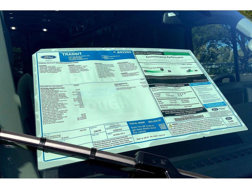 new 2025 Ford Transit-350 car, priced at $64,305