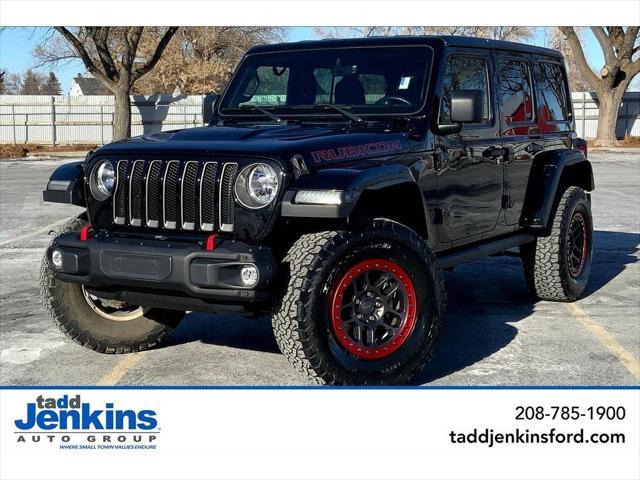 used 2021 Jeep Wrangler Unlimited car, priced at $39,995