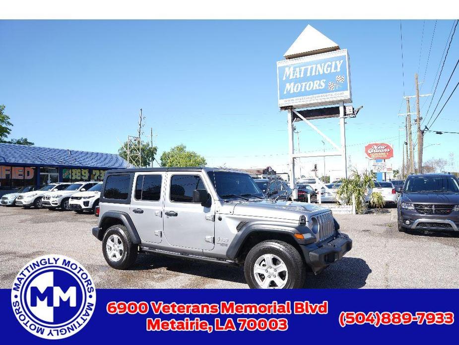 used 2018 Jeep Wrangler Unlimited car, priced at $23,492