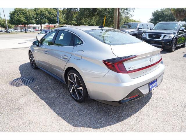 used 2021 Hyundai Sonata car, priced at $21,677