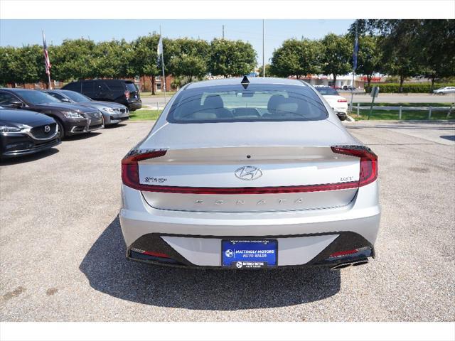 used 2021 Hyundai Sonata car, priced at $21,677