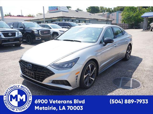 used 2021 Hyundai Sonata car, priced at $21,677