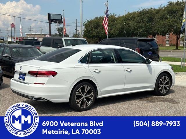 used 2021 Volkswagen Passat car, priced at $17,359