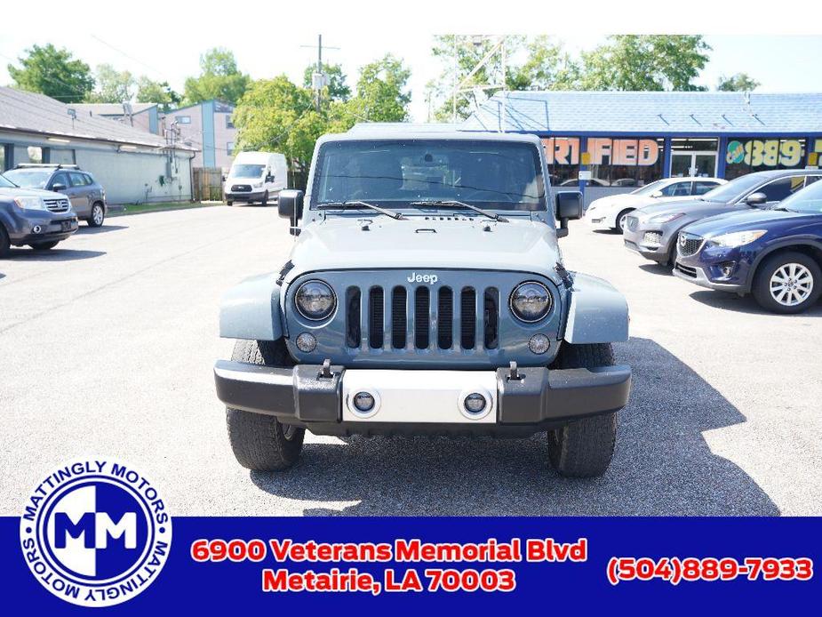 used 2015 Jeep Wrangler Unlimited car, priced at $20,591