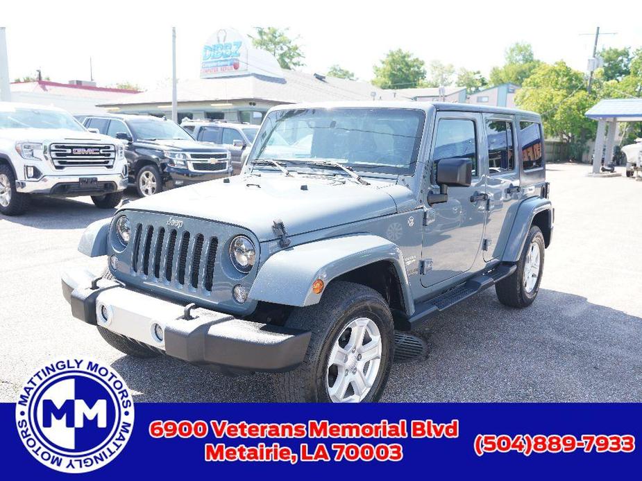 used 2015 Jeep Wrangler Unlimited car, priced at $20,990