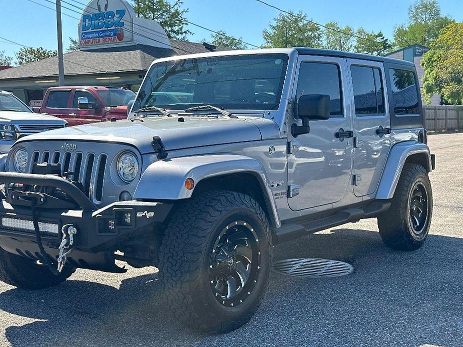 used 2017 Jeep Wrangler Unlimited car, priced at $25,492