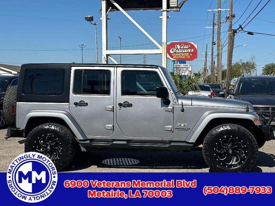 used 2017 Jeep Wrangler Unlimited car, priced at $25,492