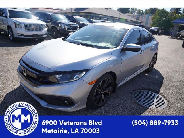 used 2021 Honda Civic car, priced at $20,491