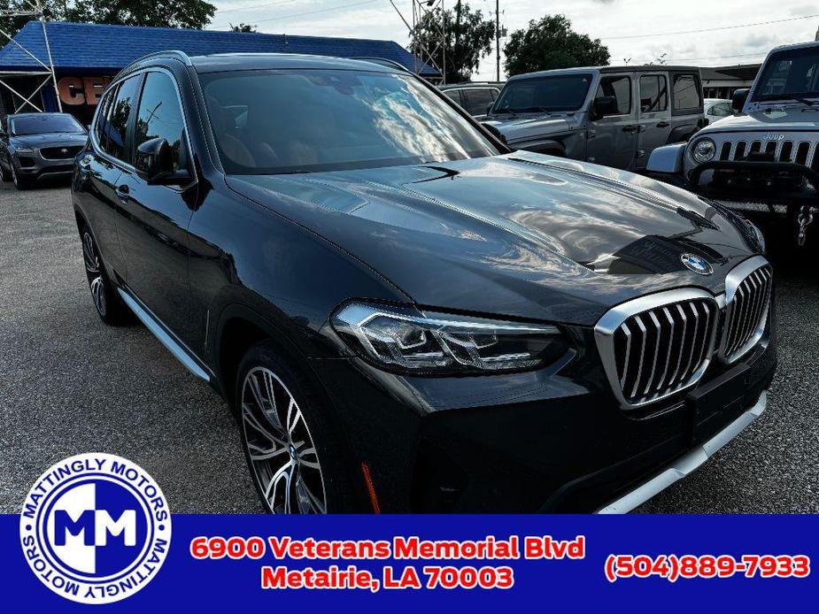 used 2022 BMW X3 car, priced at $31,990