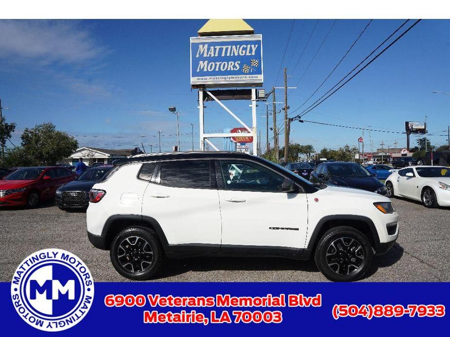 used 2021 Jeep Compass car, priced at $20,577