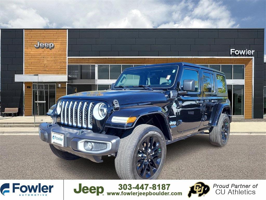 used 2021 Jeep Wrangler Unlimited 4xe car, priced at $31,300