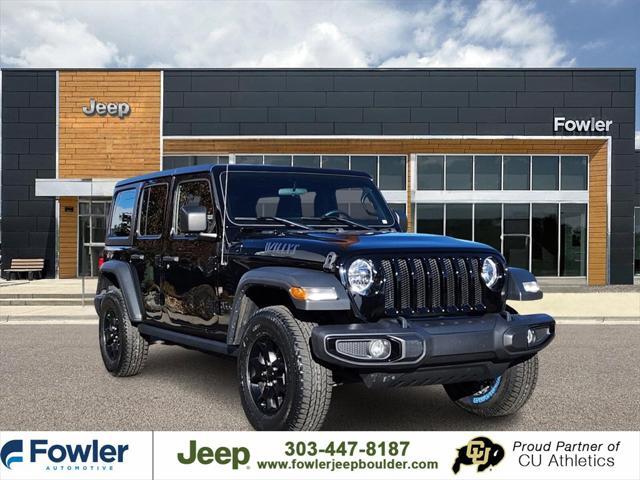 used 2021 Jeep Wrangler Unlimited car, priced at $31,552