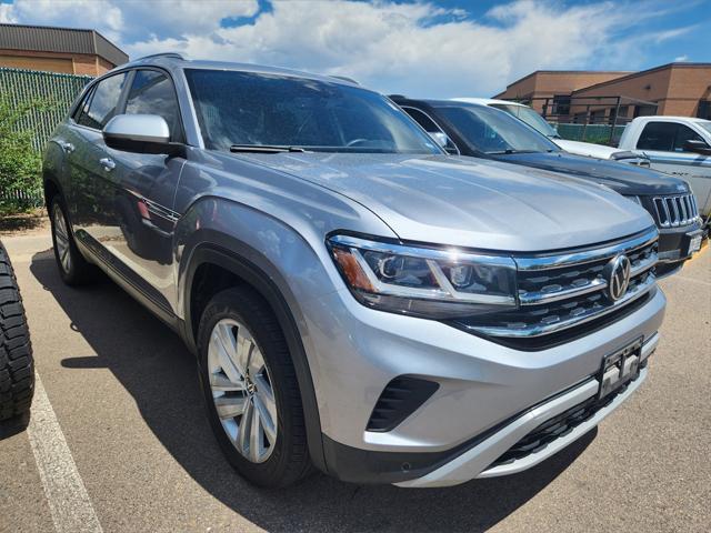 used 2022 Volkswagen Atlas Cross Sport car, priced at $29,642