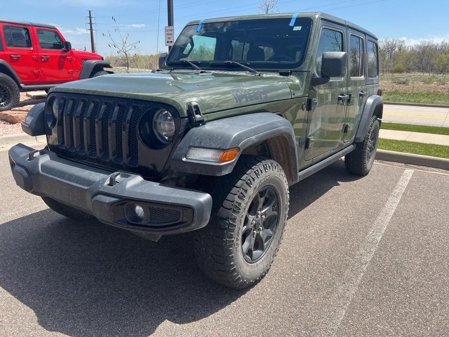 used 2020 Jeep Wrangler Unlimited car, priced at $28,545