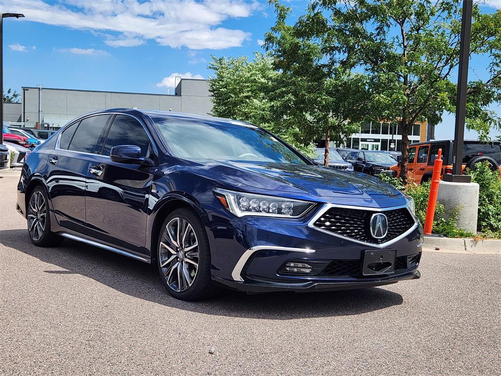 used 2018 Acura RLX Sport Hybrid car, priced at $27,462
