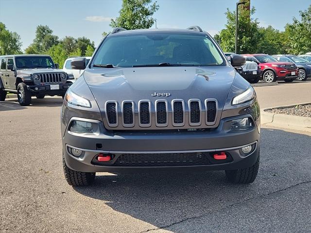 used 2018 Jeep Cherokee car, priced at $18,446