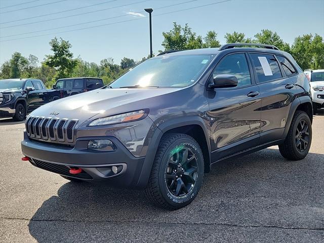 used 2018 Jeep Cherokee car, priced at $18,446