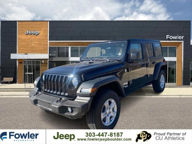 used 2019 Jeep Wrangler Unlimited car, priced at $25,249