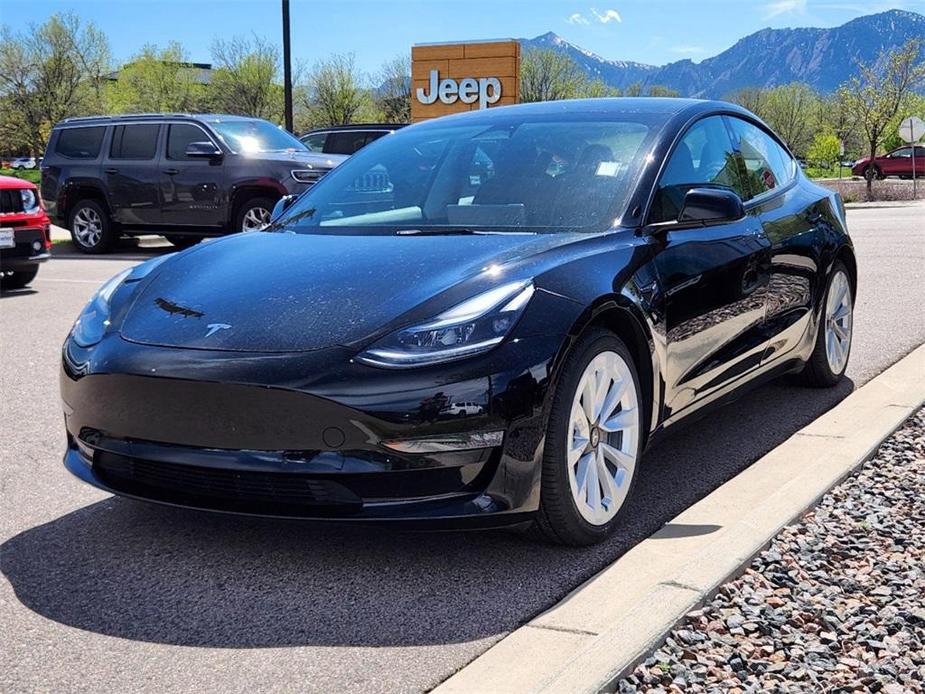used 2022 Tesla Model 3 car, priced at $30,269
