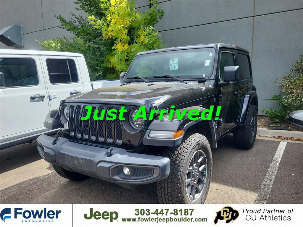 used 2021 Jeep Wrangler car, priced at $26,650