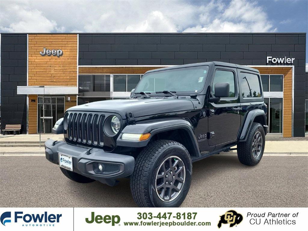 used 2021 Jeep Wrangler car, priced at $25,083