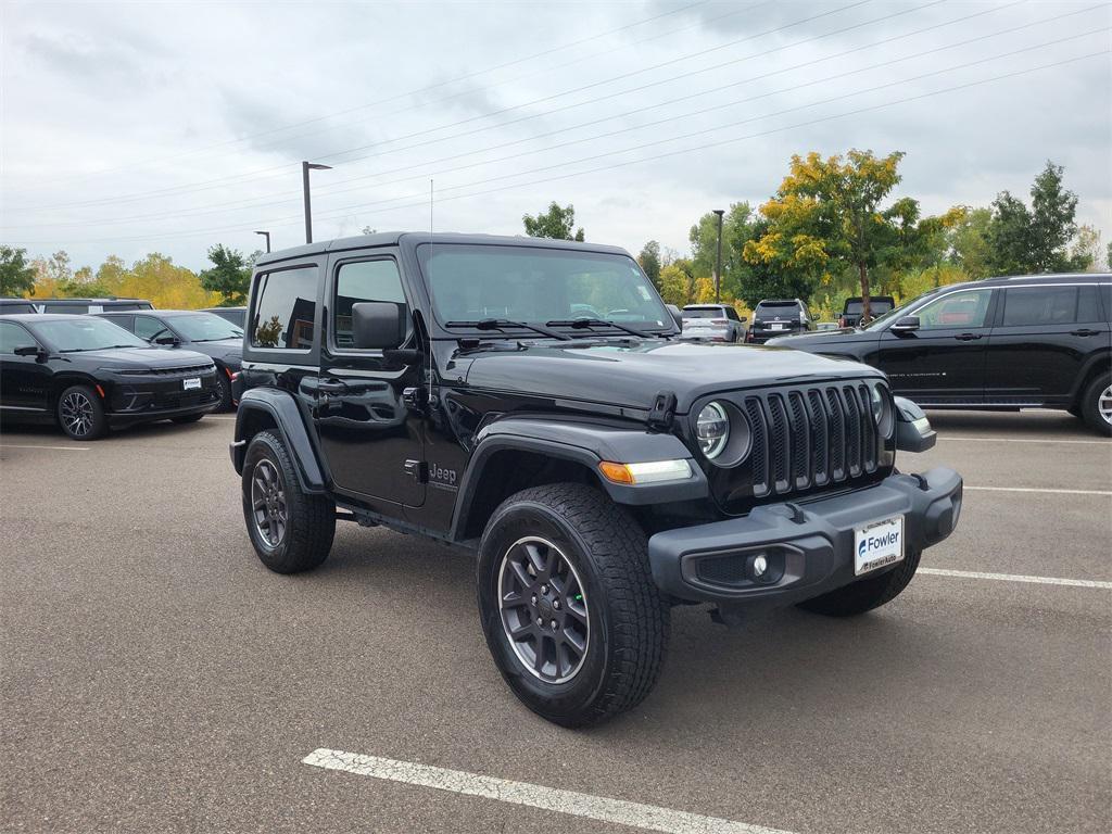 used 2021 Jeep Wrangler car, priced at $25,083