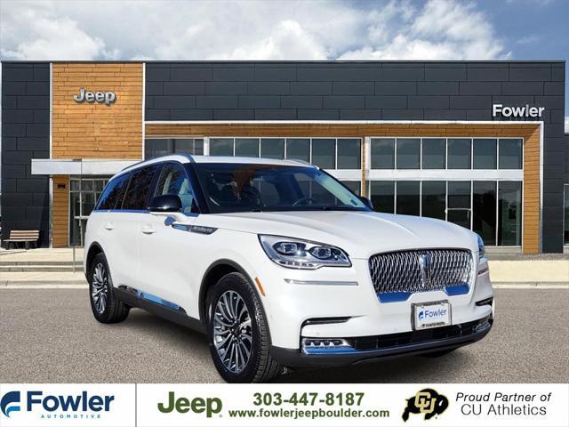 used 2022 Lincoln Aviator car, priced at $47,954