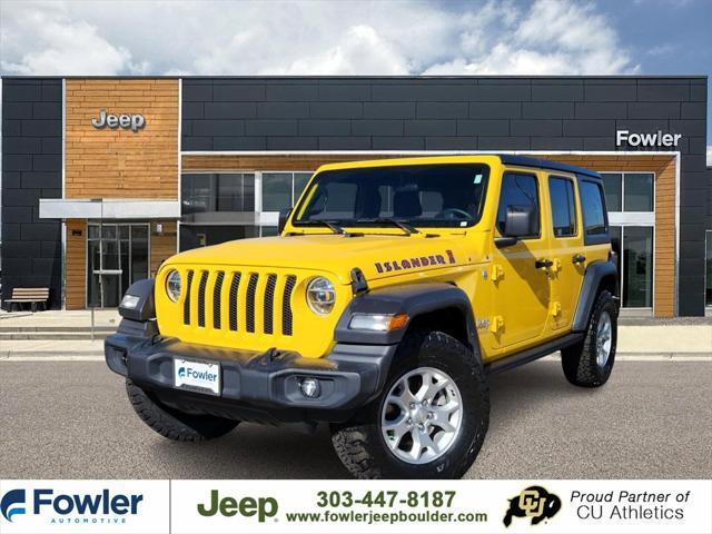 used 2021 Jeep Wrangler Unlimited car, priced at $29,989