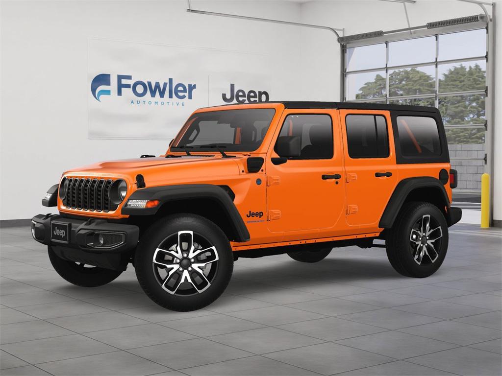 new 2025 Jeep Wrangler 4xe car, priced at $37,672