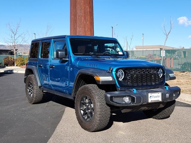 new 2024 Jeep Wrangler 4xe car, priced at $37,212