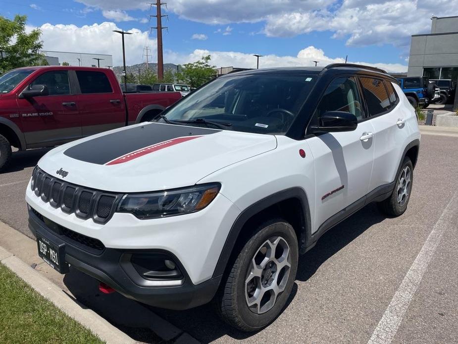 used 2022 Jeep Compass car, priced at $27,858