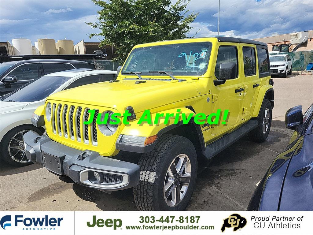used 2022 Jeep Wrangler Unlimited car, priced at $35,600