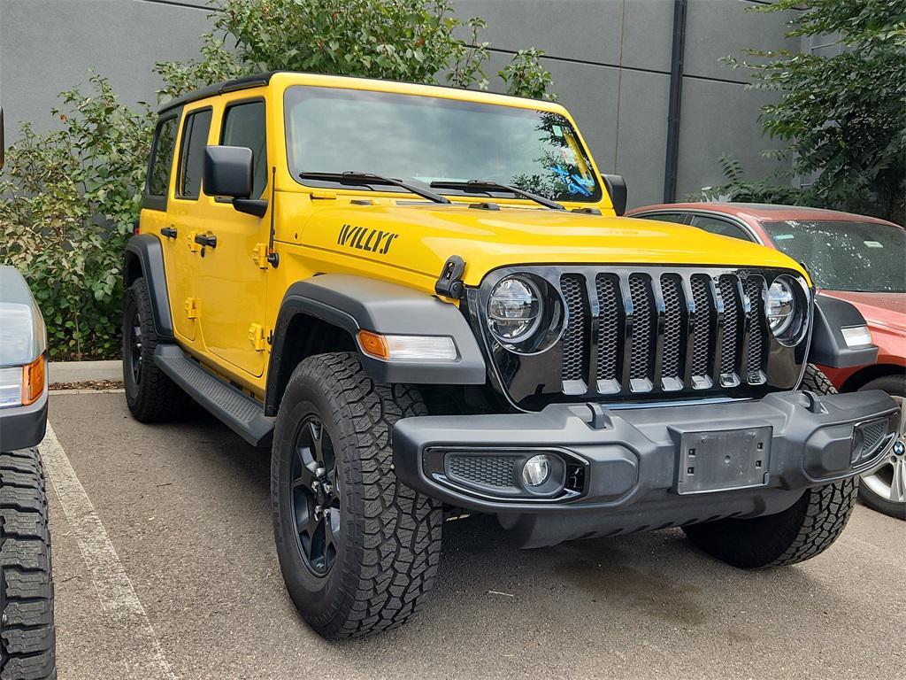 used 2021 Jeep Wrangler car, priced at $32,295