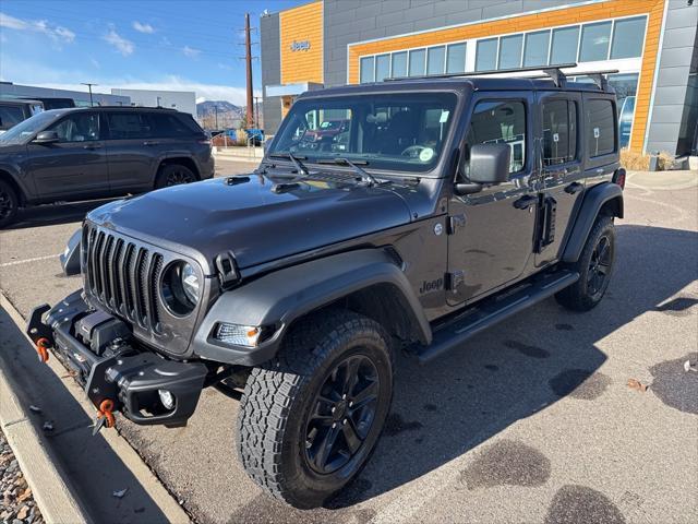 used 2020 Jeep Wrangler Unlimited car, priced at $29,759