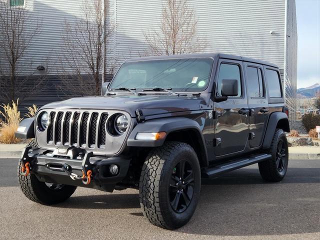 used 2020 Jeep Wrangler Unlimited car, priced at $29,200