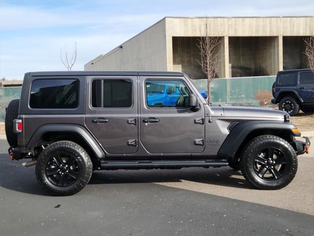 used 2020 Jeep Wrangler Unlimited car, priced at $29,200