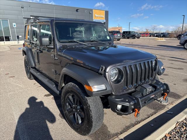 used 2020 Jeep Wrangler Unlimited car, priced at $29,804