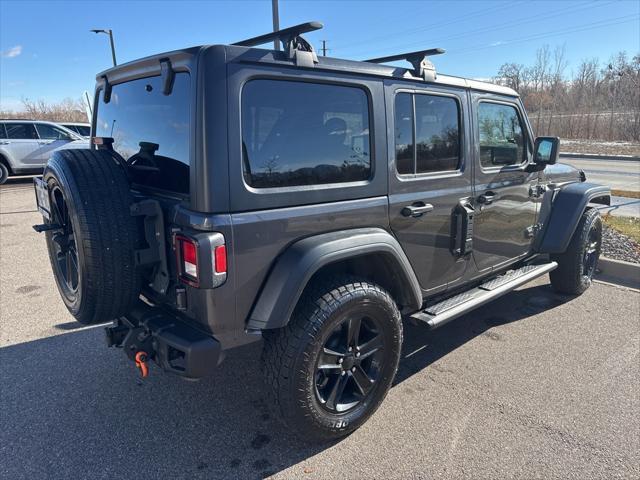 used 2020 Jeep Wrangler Unlimited car, priced at $29,804