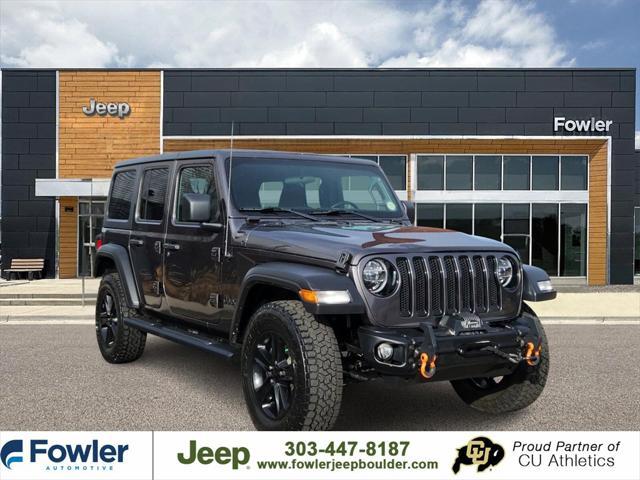 used 2020 Jeep Wrangler Unlimited car, priced at $29,300