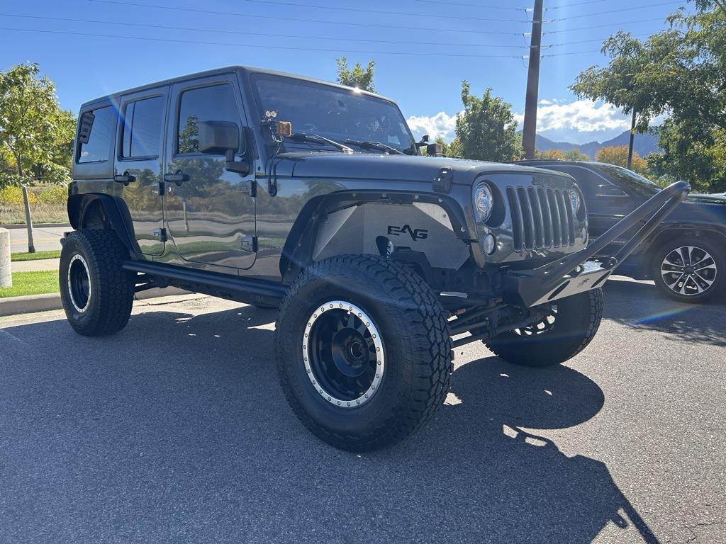 used 2017 Jeep Wrangler Unlimited car, priced at $24,790