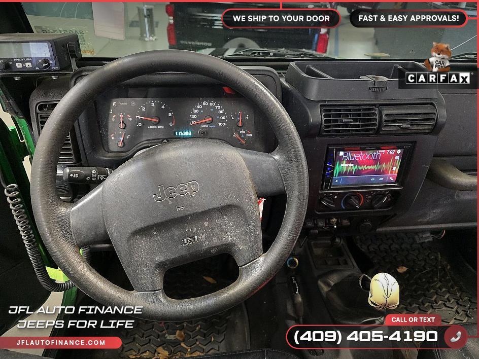 used 2004 Jeep Wrangler car, priced at $14,895