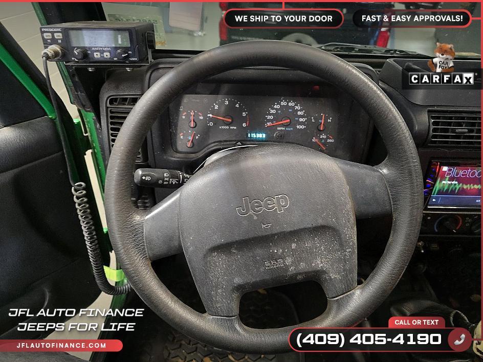 used 2004 Jeep Wrangler car, priced at $14,895