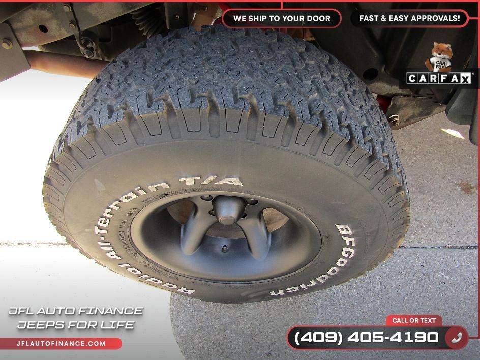 used 2004 Jeep Wrangler car, priced at $14,995