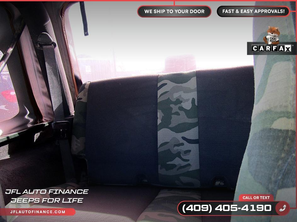 used 2004 Jeep Wrangler car, priced at $14,995
