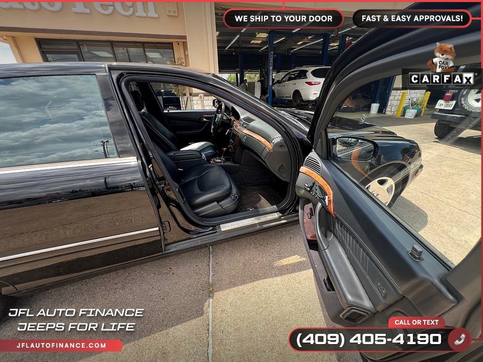 used 2002 Mercedes-Benz S-Class car, priced at $4,995