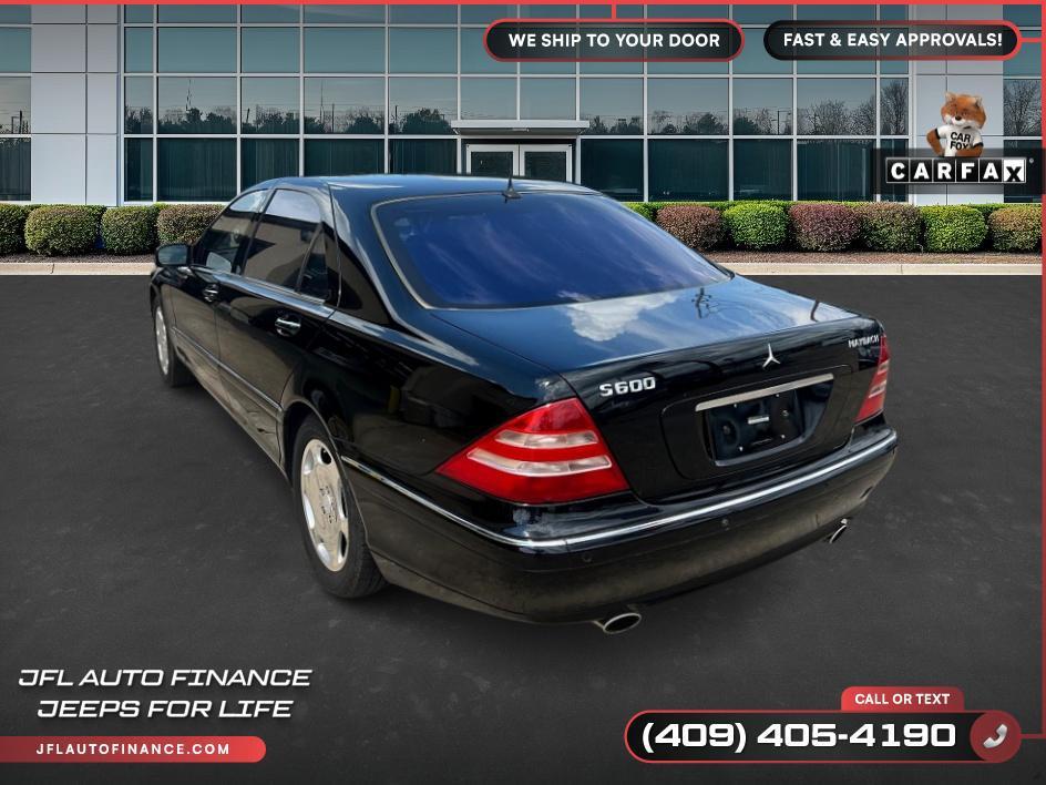 used 2002 Mercedes-Benz S-Class car, priced at $4,995