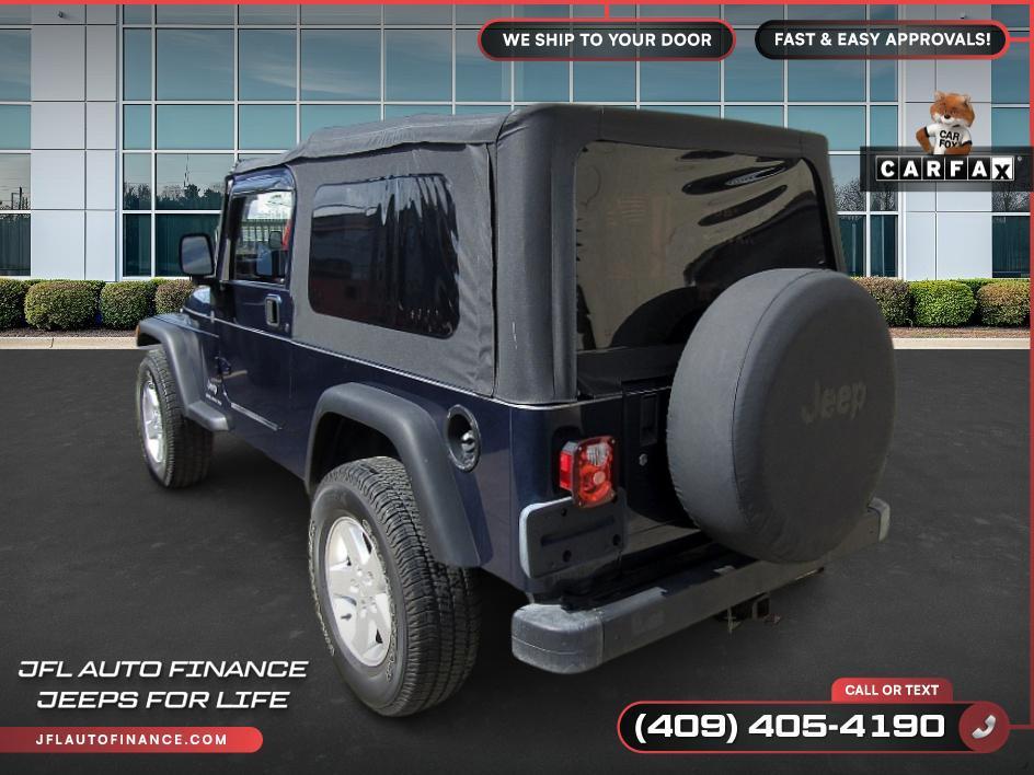 used 2005 Jeep Wrangler car, priced at $14,795