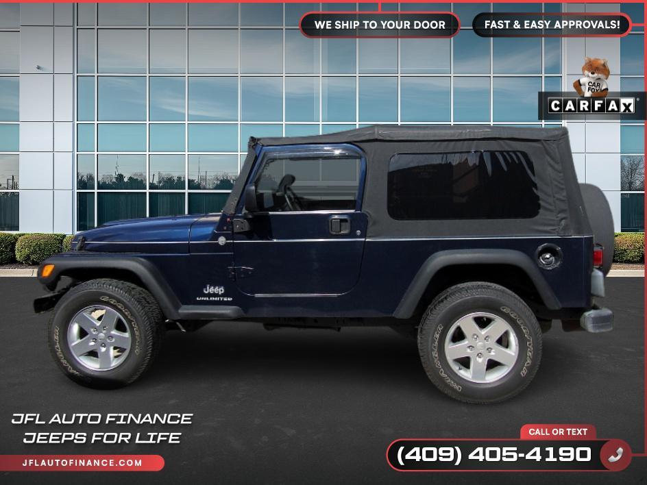 used 2005 Jeep Wrangler car, priced at $14,795