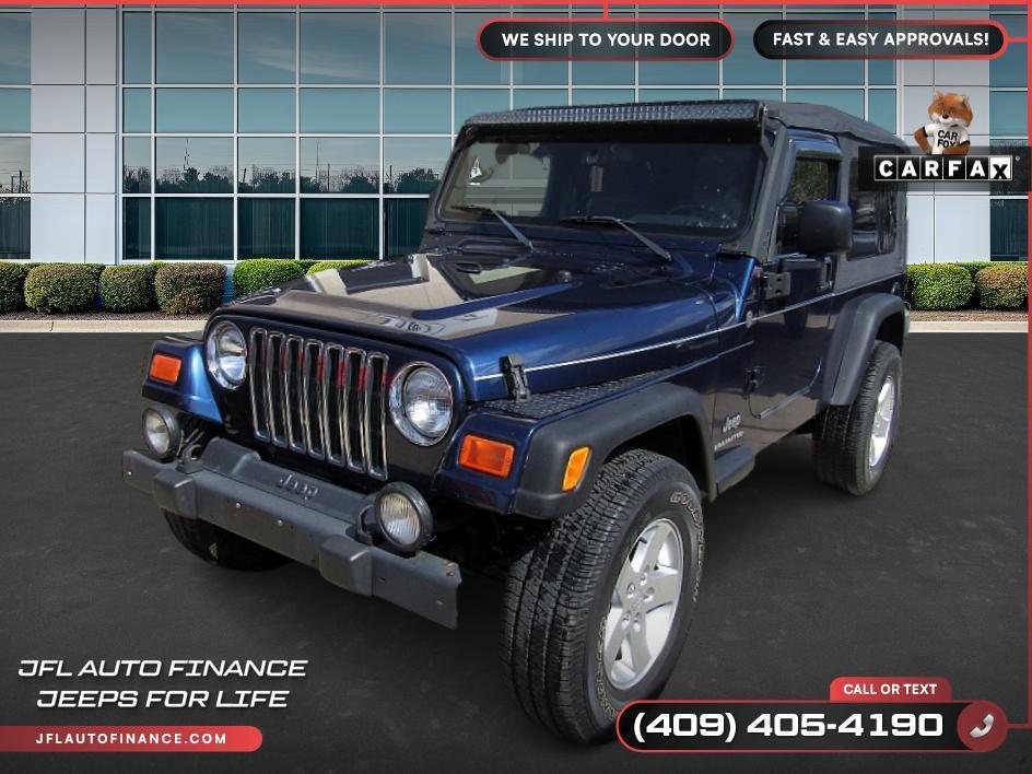used 2005 Jeep Wrangler car, priced at $14,795