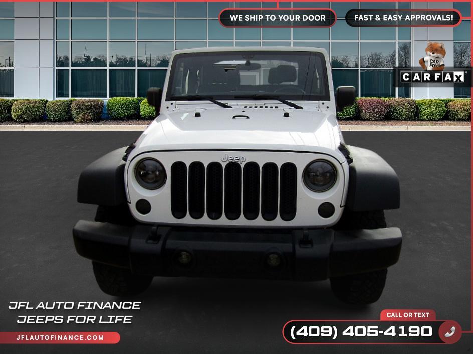 used 2015 Jeep Wrangler car, priced at $13,895